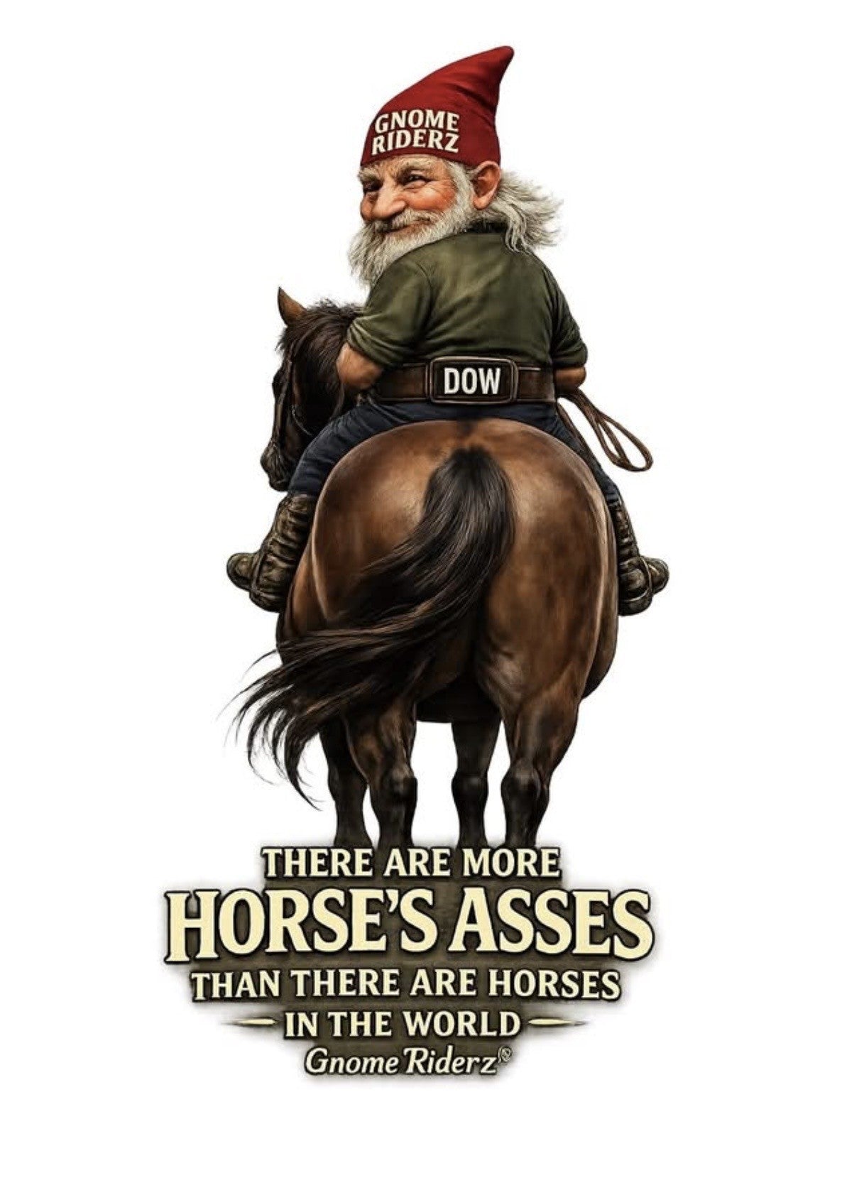 The Gnome There Are More Horses'